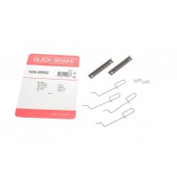 109-0992 QUICK BRAKE Комплектуючі колодки дискового гальма