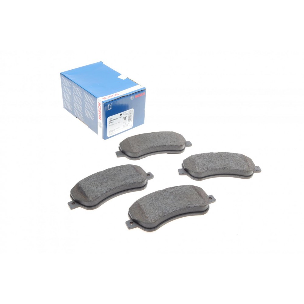 0 986 494 302 BOSCH Комплект гальмівних колодок дисковий гальм