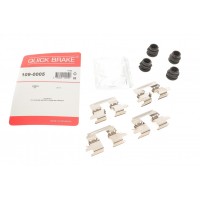 109-0005 QUICK BRAKE Комплектуючі колодки дискового гальма