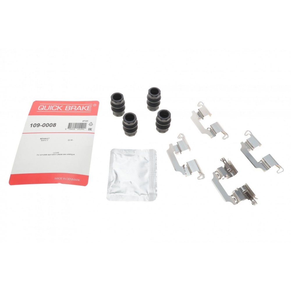 109-0008 QUICK BRAKE Комплектуючі колодки дискового гальма