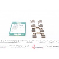 901725 FRENKIT Комплектуючі колодки дискового гальма
