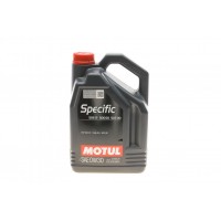 Олива моторне 100% синтетичне эстеровое MOTUL Specific VW 506.01-506.00-503.00 0W-30, 5л (824206) (106437)