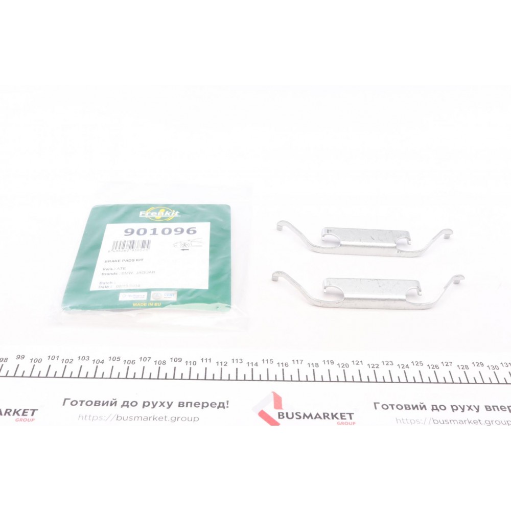 901096 FRENKIT Комплектуючі колодки дискового гальма