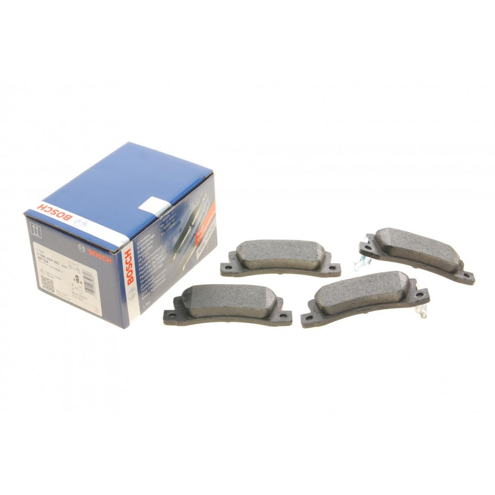 0 986 424 383 BOSCH Комплект гальмівних колодок дисковий гальм