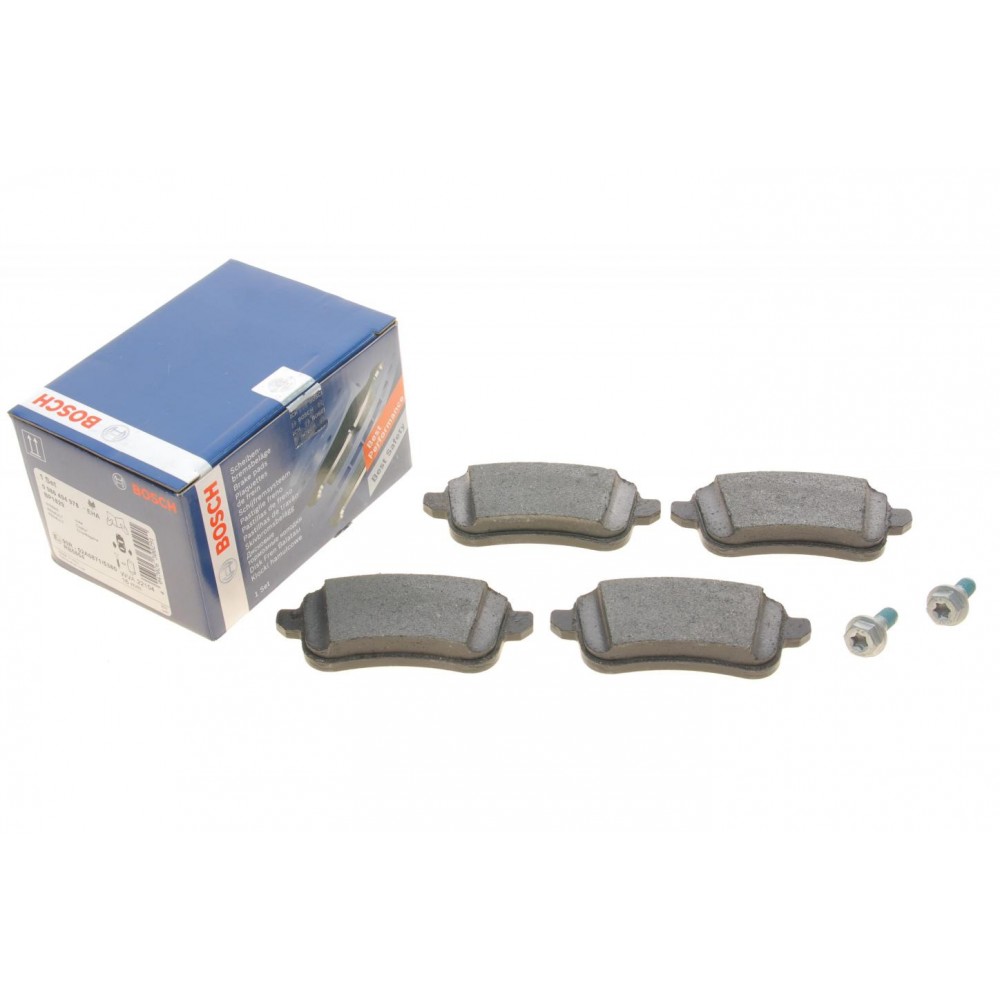 0 986 494 978 BOSCH Комплект гальмівних колодок дисковий гальм