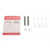 109-1280 QUICK BRAKE Комплектуючі колодки дискового гальма