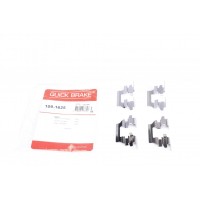 109-1625 QUICK BRAKE Комплектуючі колодки дискового гальма
