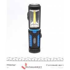 Ліхтарик-лампа (крюк/магніт/поворот на 270°/200 Lm/ micro USB)