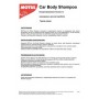 Шампунь автомобільний для очищення грязі, смол і мошек CAR CARE Car Body Shampoo (500 мл) 110150