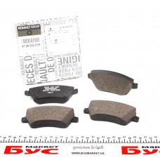 410608481R RENAULT Колодки передні
