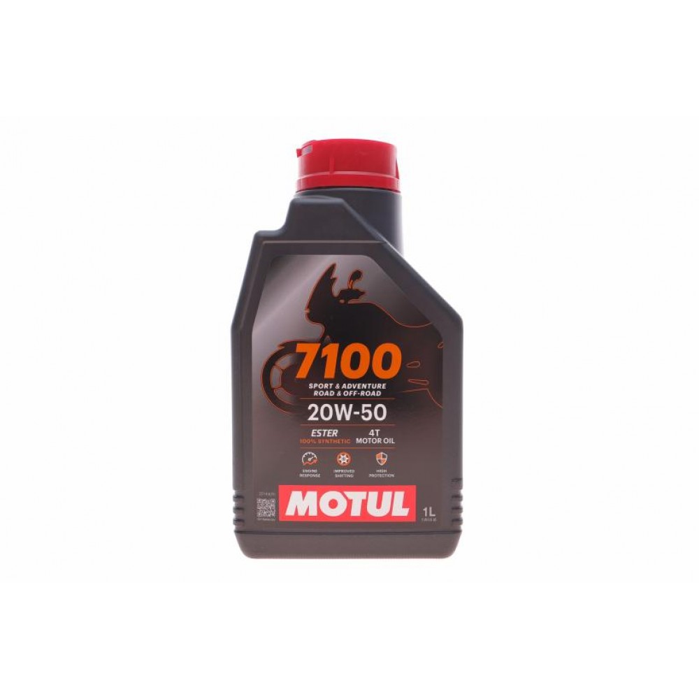 Олива моторне 100% синтетичне эстеровое MOTUL 7100 4T 20W-50, 1л (836411) (104103) купити в Україні цена