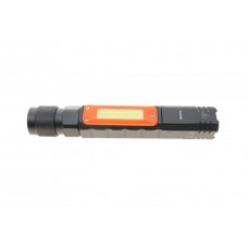 Ліхтарик акумуляторний 300 lm 2 В 1 CREE XPE + COB LED/3W (USB)