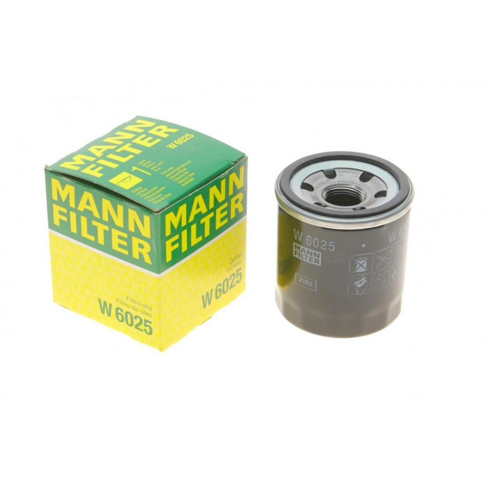 W 6025 MANN-FILTER Масляний фільтр