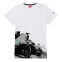 Футболка чоловіча Mercedes (XL) (біла з принтом) T-Shirt, MAMGP graphic