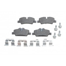 0 986 495 400 BOSCH Комплект гальмівних колодок дисковий гальм