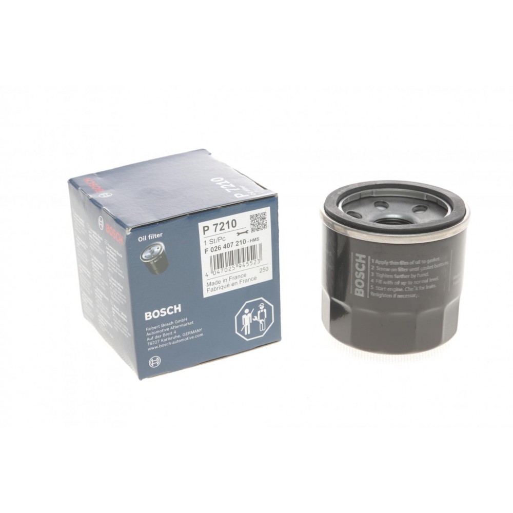F 026 407 210 BOSCH Масляний фільтр