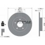 Диск тормозной (задний) Mazda 6 12- (278x10) PRO