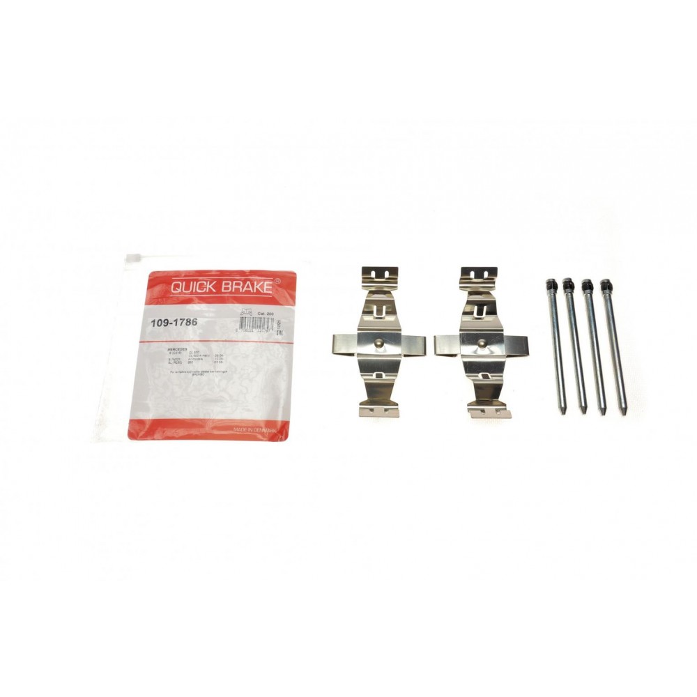 109-1786 QUICK BRAKE Комплектуючі колодки дискового гальма