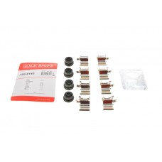 109-0140 QUICK BRAKE Комплектуючі колодки дискового гальма