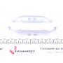 Планка супорта (переднього) прижимна (к-кт) BMW 3 (F30/F80) 1.6-1.8d 12- (Ate)