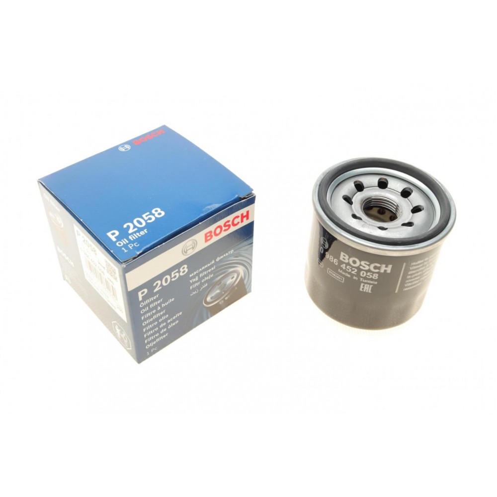 0 986 452 058 BOSCH Масляний фільтр
