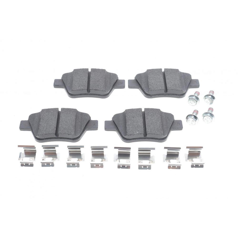 0 986 494 643 BOSCH Комплект гальмівних колодок дисковий гальм