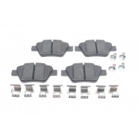 0 986 494 643 BOSCH Комплект гальмівних колодок дисковий гальм