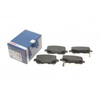 0 986 494 496 BOSCH Комплект гальмівних колодок дисковий гальм