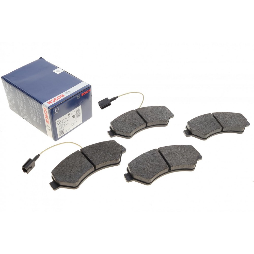0 986 494 799 BOSCH Комплект гальмівних колодок дисковий гальм