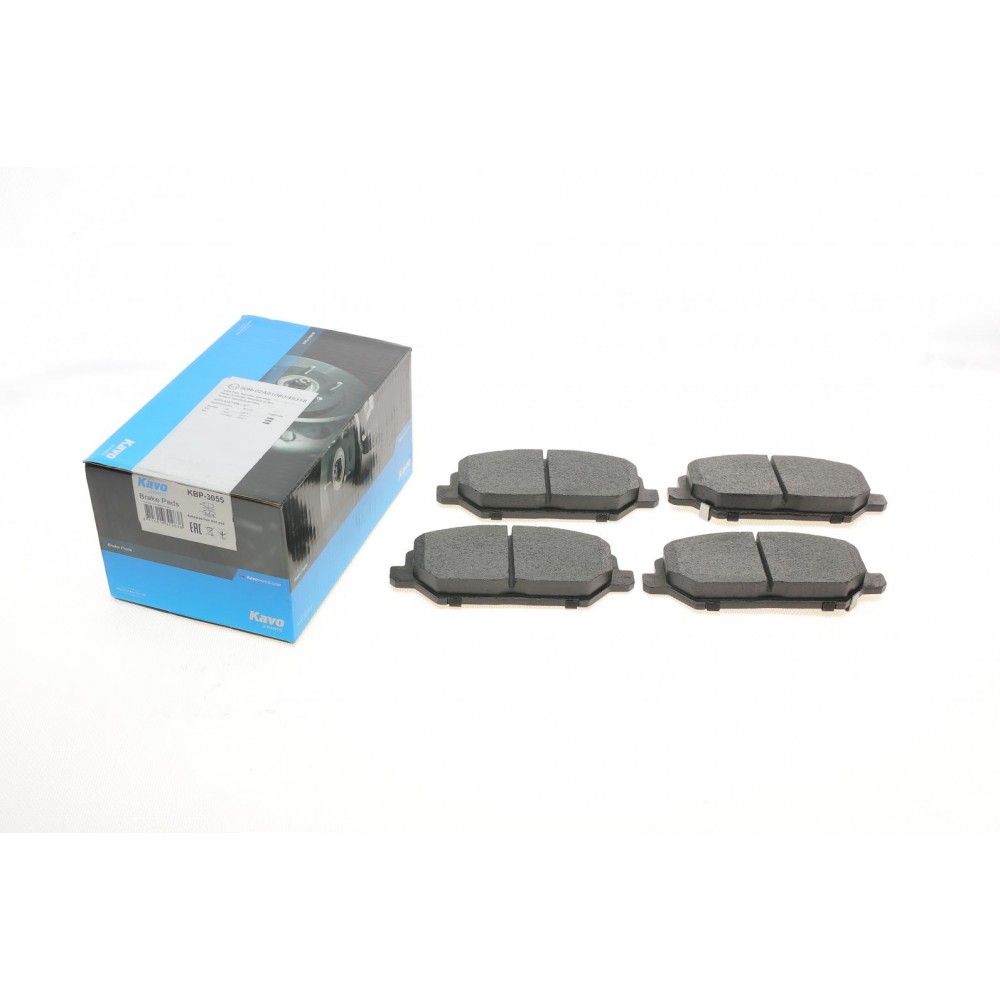 KBP-3055 KAVO PARTS Комплект гальмівних колодок дисковий гальм