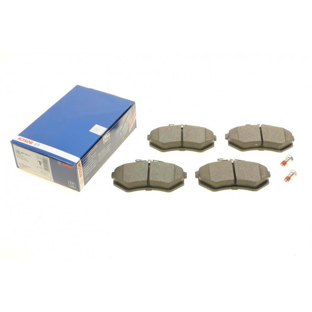 0 986 466 700 BOSCH Комплект гальмівних колодок дисковий гальм
