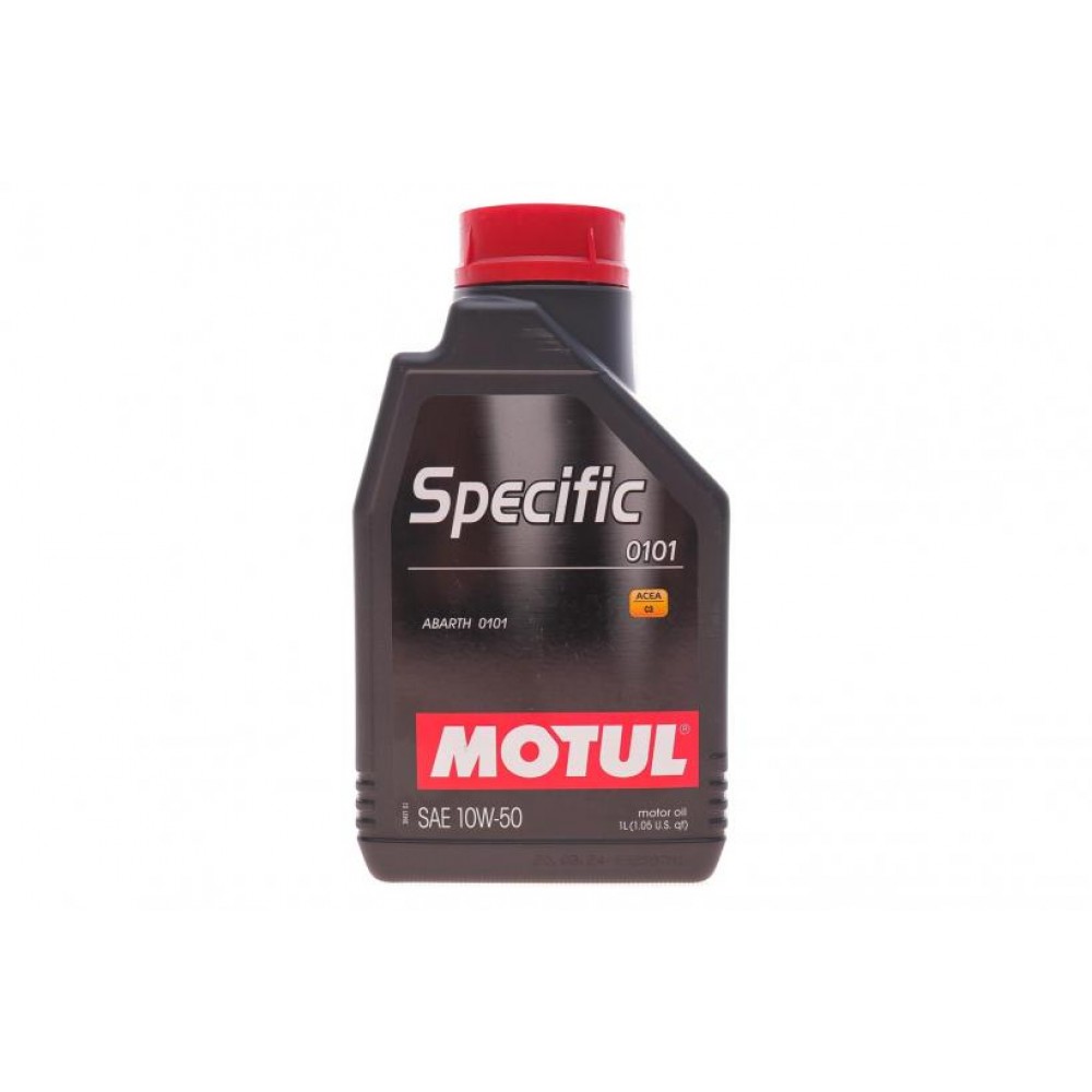 Олива моторне 100% синтетичне эстеровое MOTUL Specific 0101 FIAT 10W-50, 1л (110282) купити в Україні цена