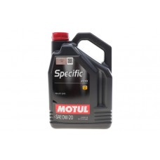 Олива моторне синтетичне MOTUL Specific 2010 SAE 0W20 5л (867651)