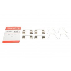 109-1743 QUICK BRAKE Комплектуючі колодки дискового гальма