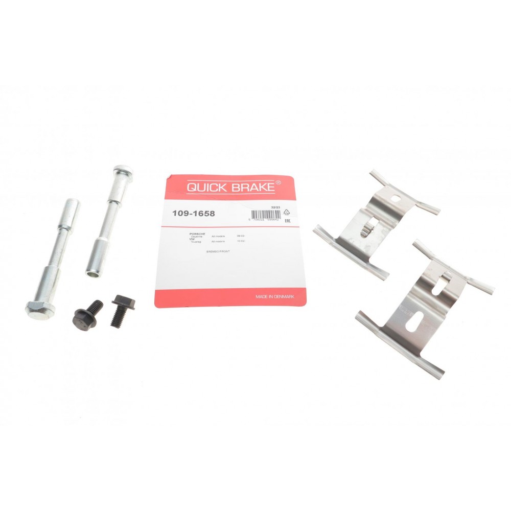 109-1658 QUICK BRAKE Комплектуючі колодки дискового гальма