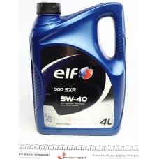 Олива моторне синтетичне ELF Evolution 900 SXR 5W-40 4л (213914)(217557) купити в Україні цена