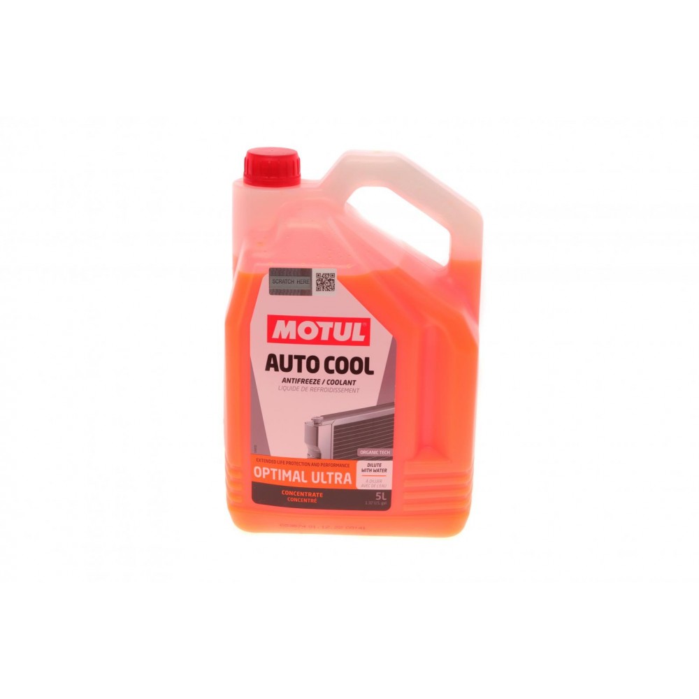Антифриз-концентрат MOTUL Auto Cool Optimal Ultra G12+, оранжевый, 5л (818106) (111058) купити в Україні цена