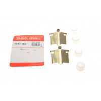 109-1084 QUICK BRAKE Комплектуючі колодки дискового гальма