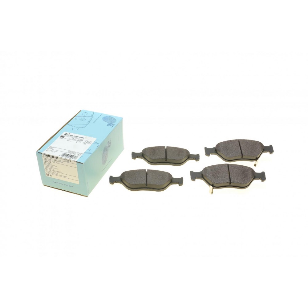 ADT342165 BLUE PRINT Комплект гальмівних колодок дисковий гальм