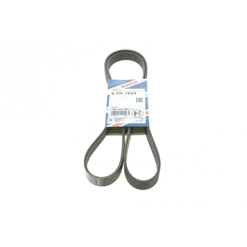 Ремінь приводний поликлиновой 6PK1623 BOSCH 1987947985