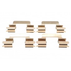 109-1230 QUICK BRAKE Комплектуючі колодки дискового гальма
