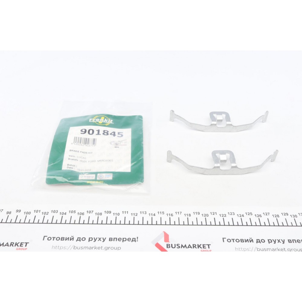 901845 FRENKIT Комплектуючі колодки дискового гальма
