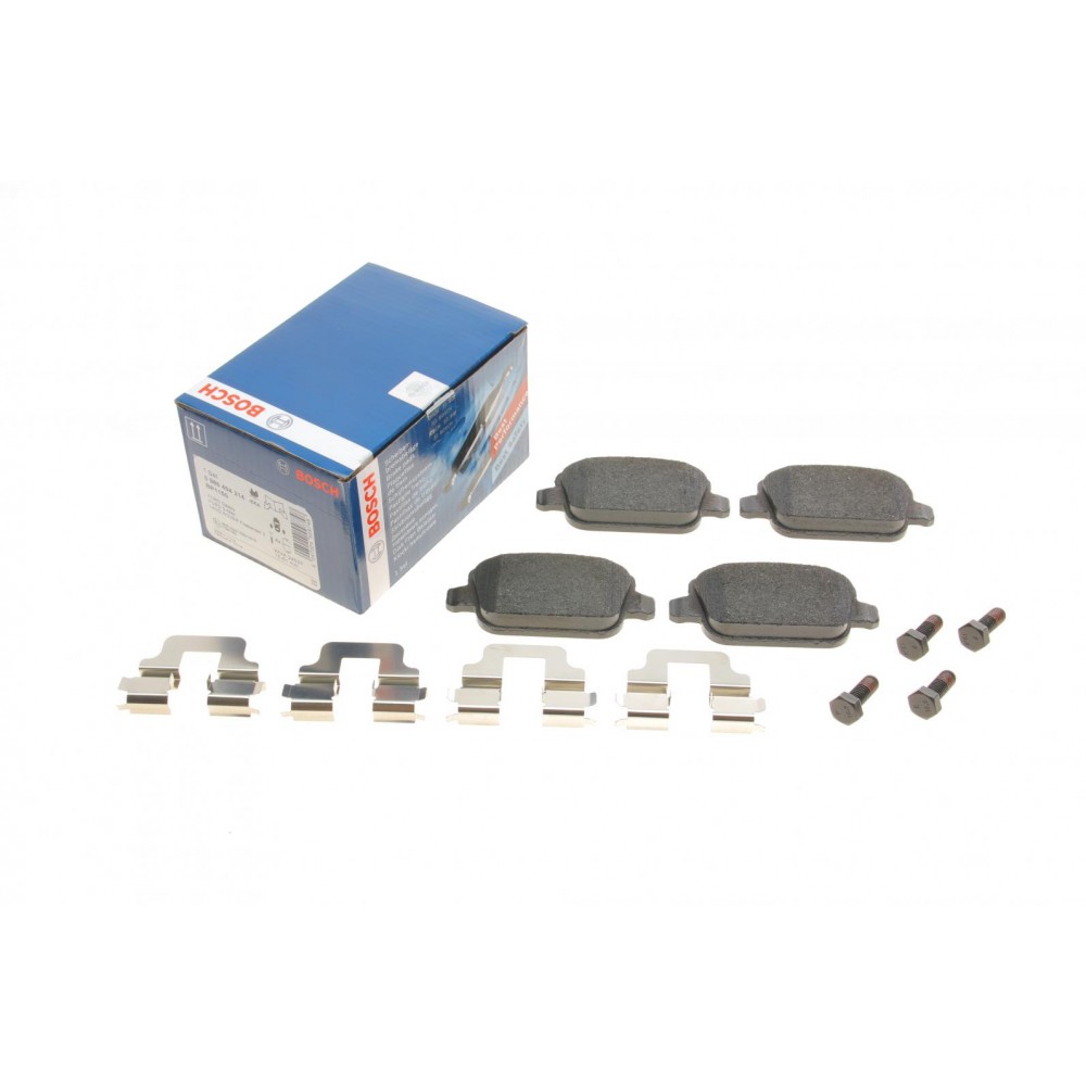 0 986 494 214 BOSCH Комплект гальмівних колодок дисковий гальм