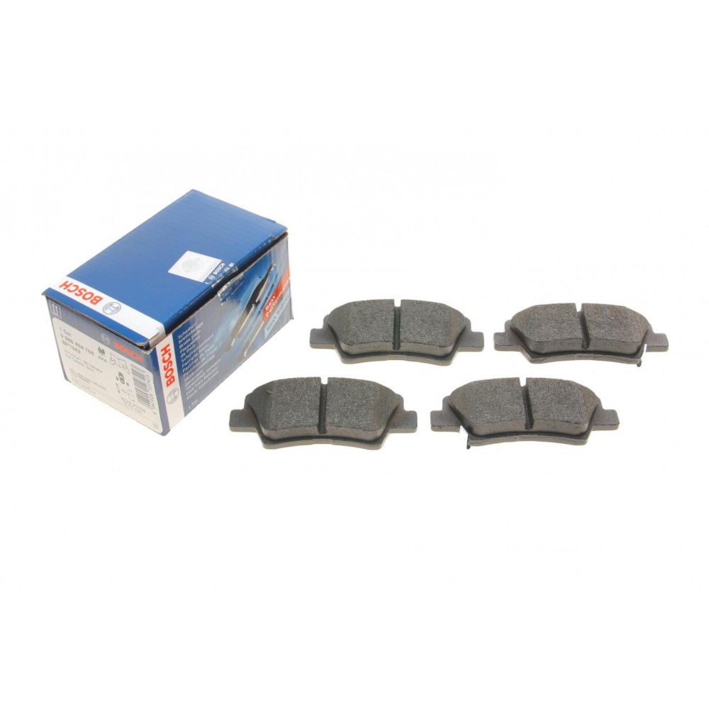 0 986 494 768 BOSCH Комплект гальмівних колодок дисковий гальм
