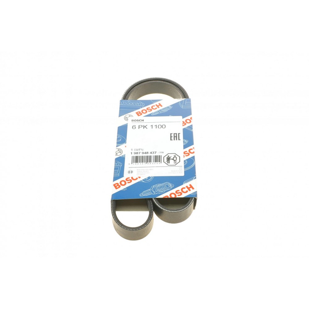 ремінь поліклиновий! 6PK1100\\ Peugeot 405, Citroen ZX 1.6-2.0 91> BOSCH 1987948437