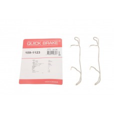 109-1123 QUICK BRAKE Комплектуючі колодки дискового гальма