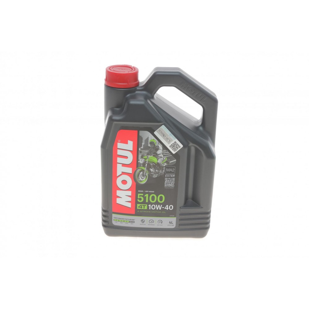 Олива моторне напівсинтетичне эстеровое MOTUL 5100 4T Technosynthese 10W-40, 4л (836541) (104068)