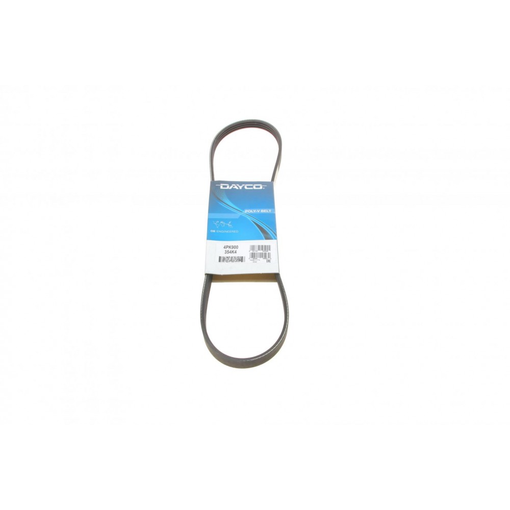 Ручейковий ремінь 4PK Dayco4=900 CHRYSLER HYUNDAI KIA LEXUS Dayco DAYCO 4PK900