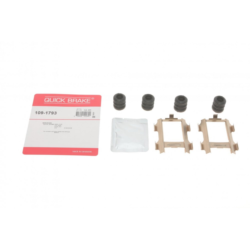 109-1793 QUICK BRAKE Комплектуючі колодки дискового гальма