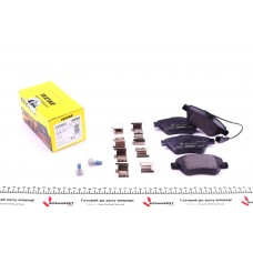 2370502 TEXTAR TEXTAR FIAT Гальмівна колодка передн.Doblo 1.3JTD 1.9JTD 1.4i 05-